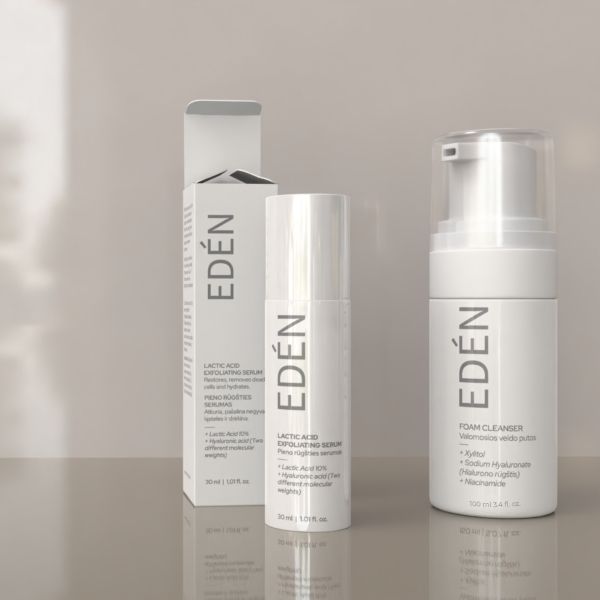 Edén pieno rūgšties serumas, 30 ml. + Dovana prausiklis 100 ml.!