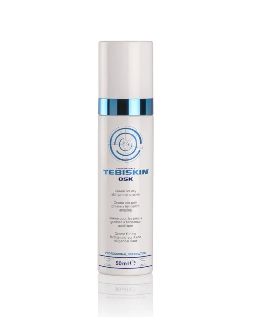 TEBISKIN® OSK – specialus kremas riebiai ir į aknę linkusiai odai, 50 ml
