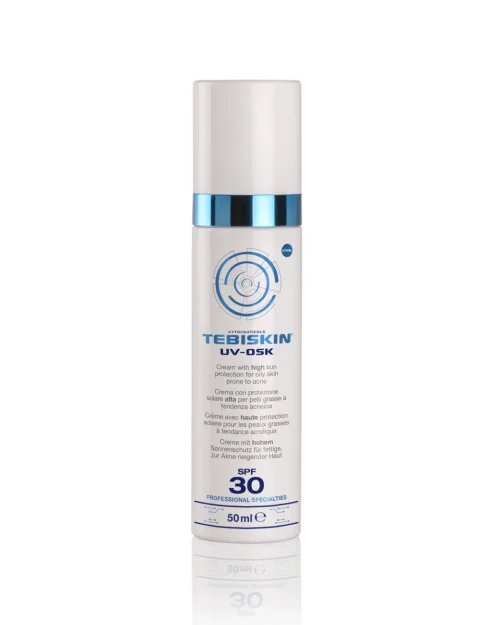 TEBISKIN® UV-Sooth SPF 50+ – raminantis ir drėkinantis kremas nuo saulės, 50 ml