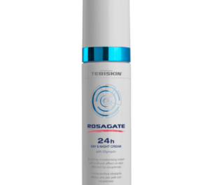 TEBISKIN® Rosagate 24h Day&Night Cream – raminantis ir drėkinantis kremas paraudusiai odai, 50 ml